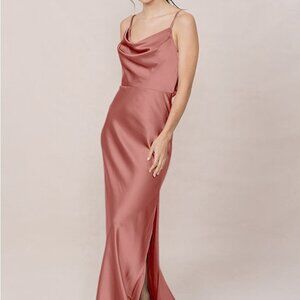 Revelry Nadia Satin Dress